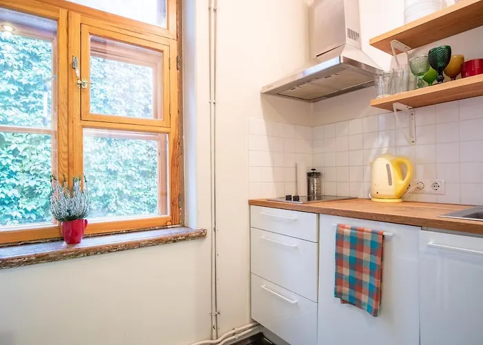 Dream - Bright 2-bedroom 2-floor Old Town 아파트